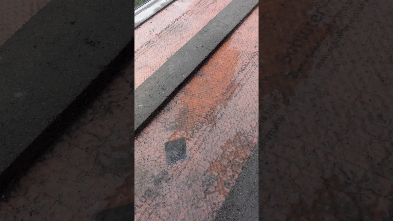 Drenaggio pavimentazione esterna flottante