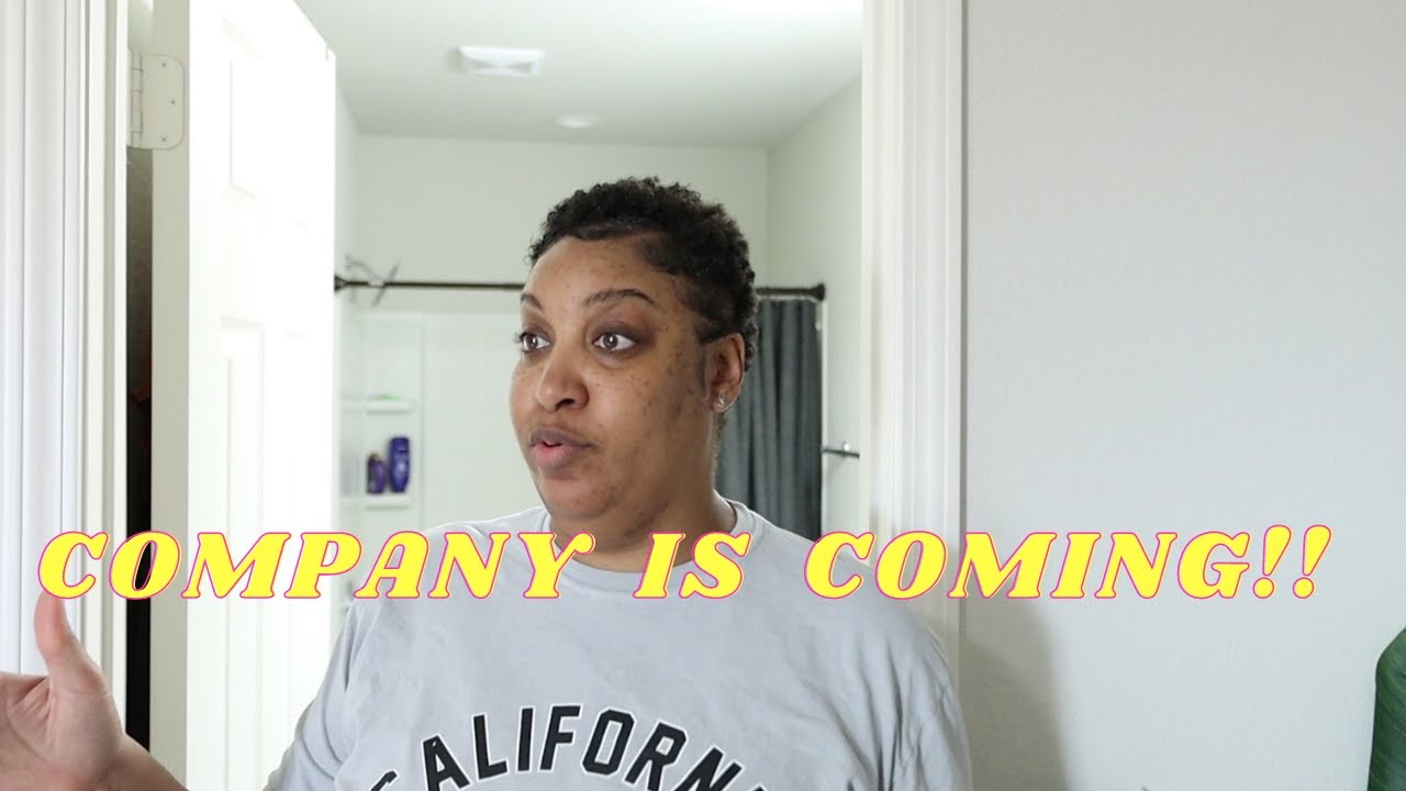 When your mom is expecting company!!!!!