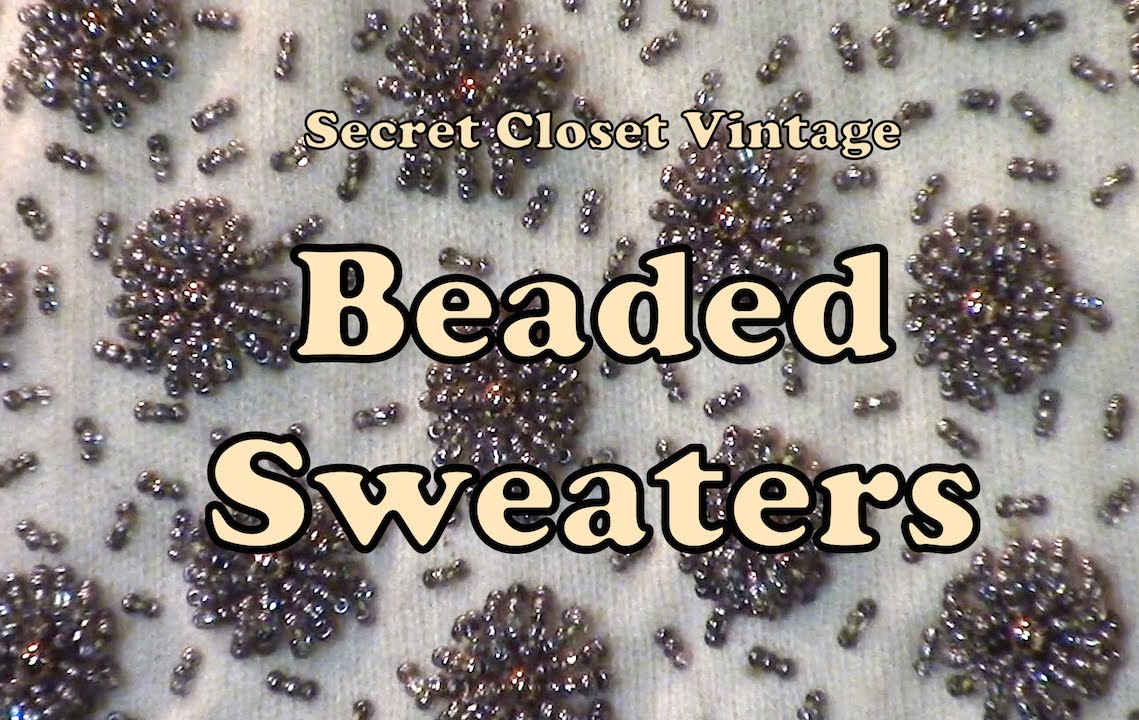 Get the Look: Secret Closet Vintage--Beautiful Sweaters!