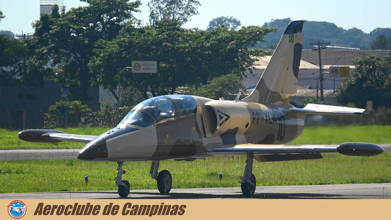 Aero L-39C Albatros PP-XLW - take-off - landing - Aeroclube de Campinas-SP SDAM 2025 - com fonia