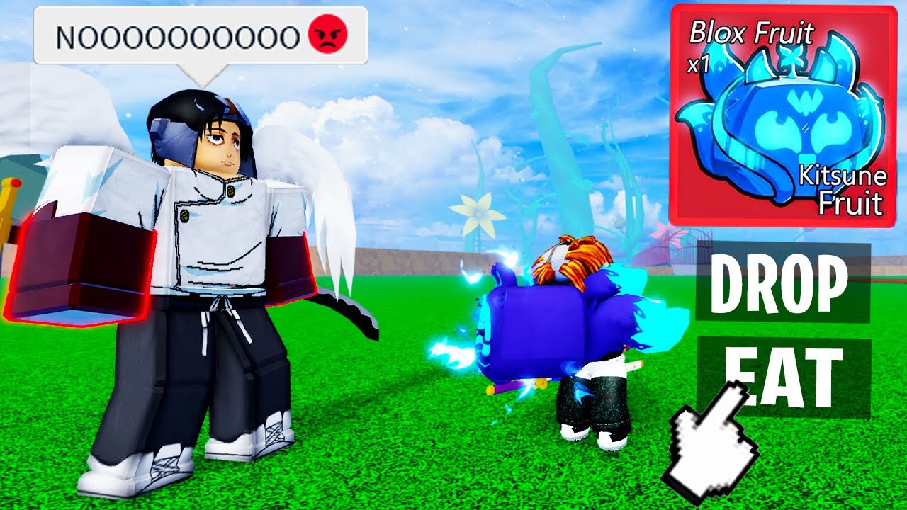 Eating MYTHICAL Fruits in Front of SCAMMERS in Blox Fruits
