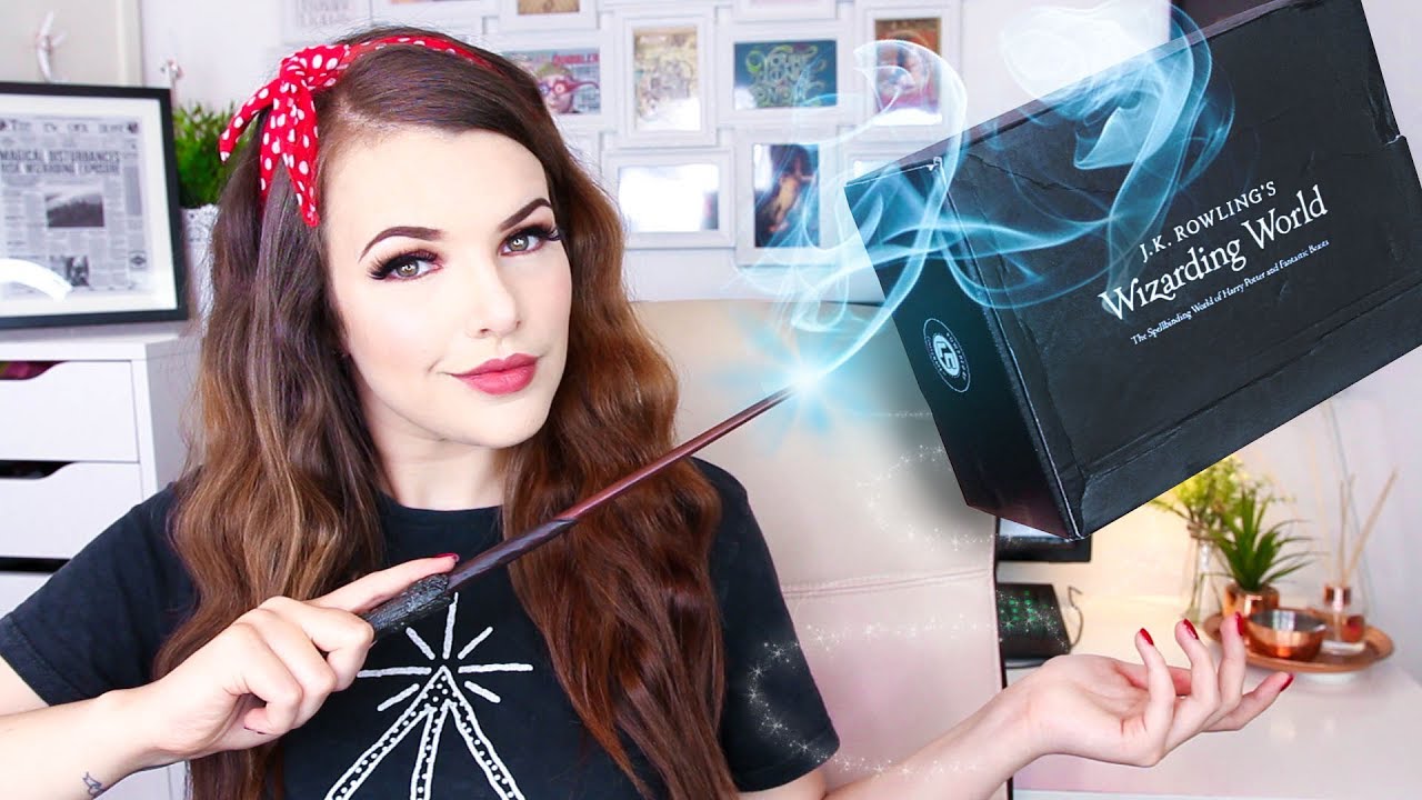 WIZARDING WORLD LOOT CRATE UNBOXING - Defence Against The Dark Arts | Cherry Wallis