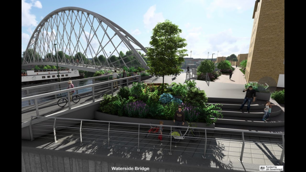 Council reveals new images and fly-through video of new River Trent bridge plans with start in 2024