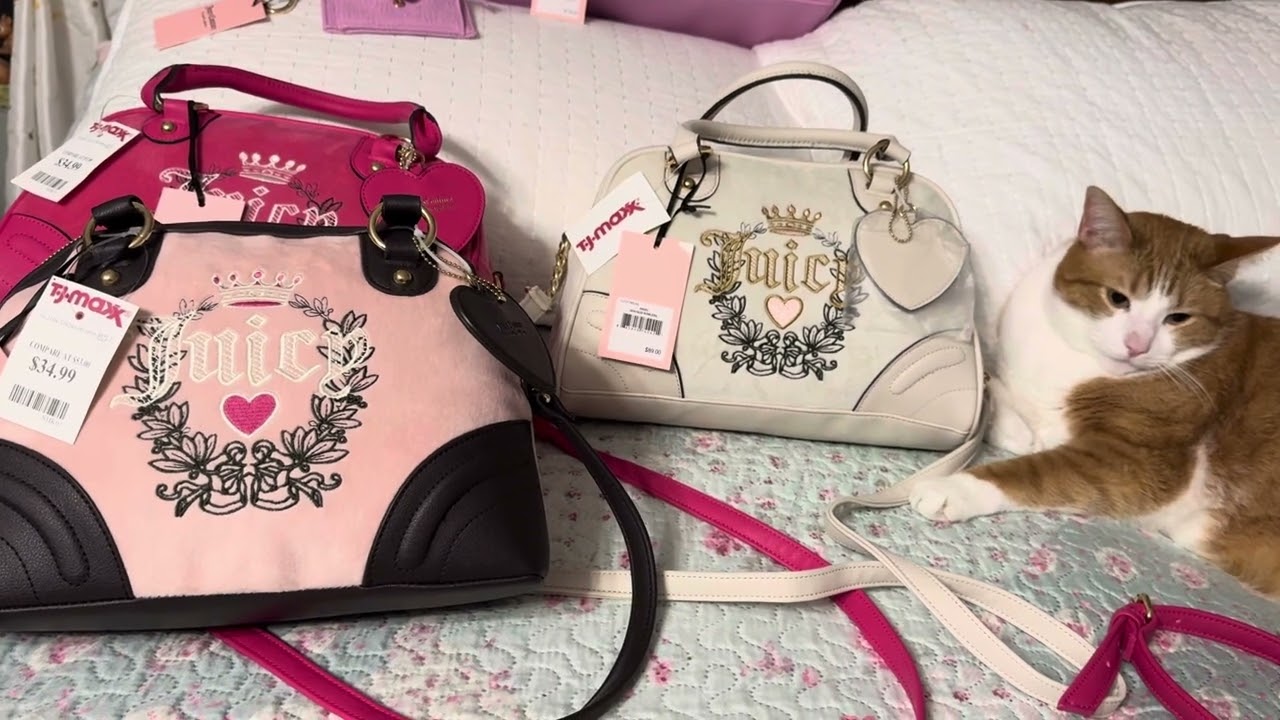 Juicy Couture Heritage bags Tjmaxx