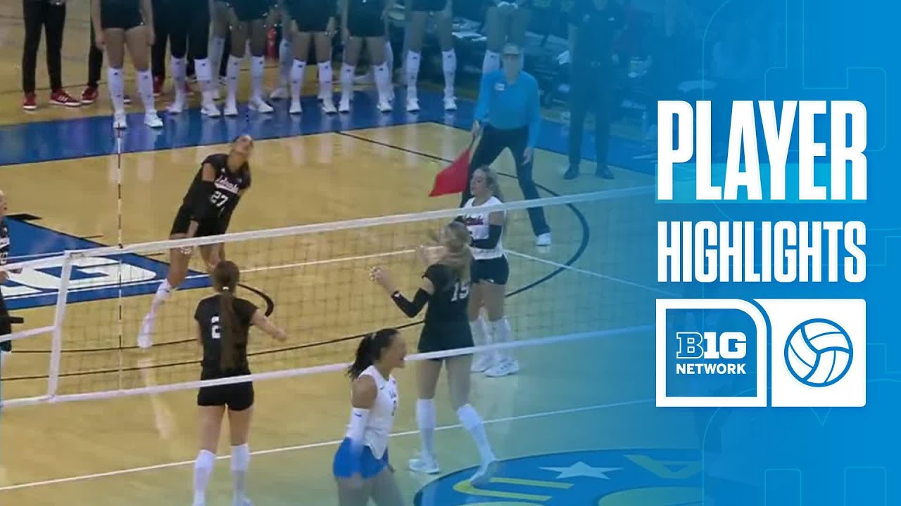 Maggie Li Highlights vs. Nebraska | UCLA Volleyball | 11/14/2025