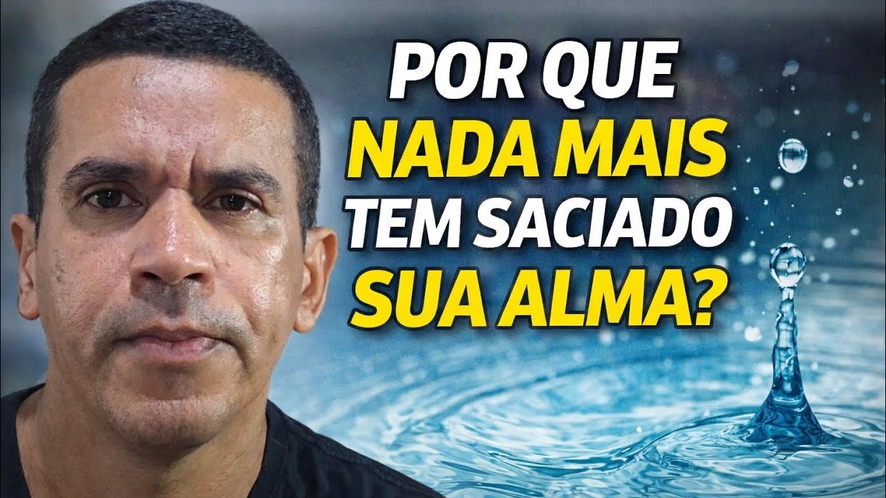ONDE VOCÊ TEM BUSCADO SACIAR A TUA SEDE?