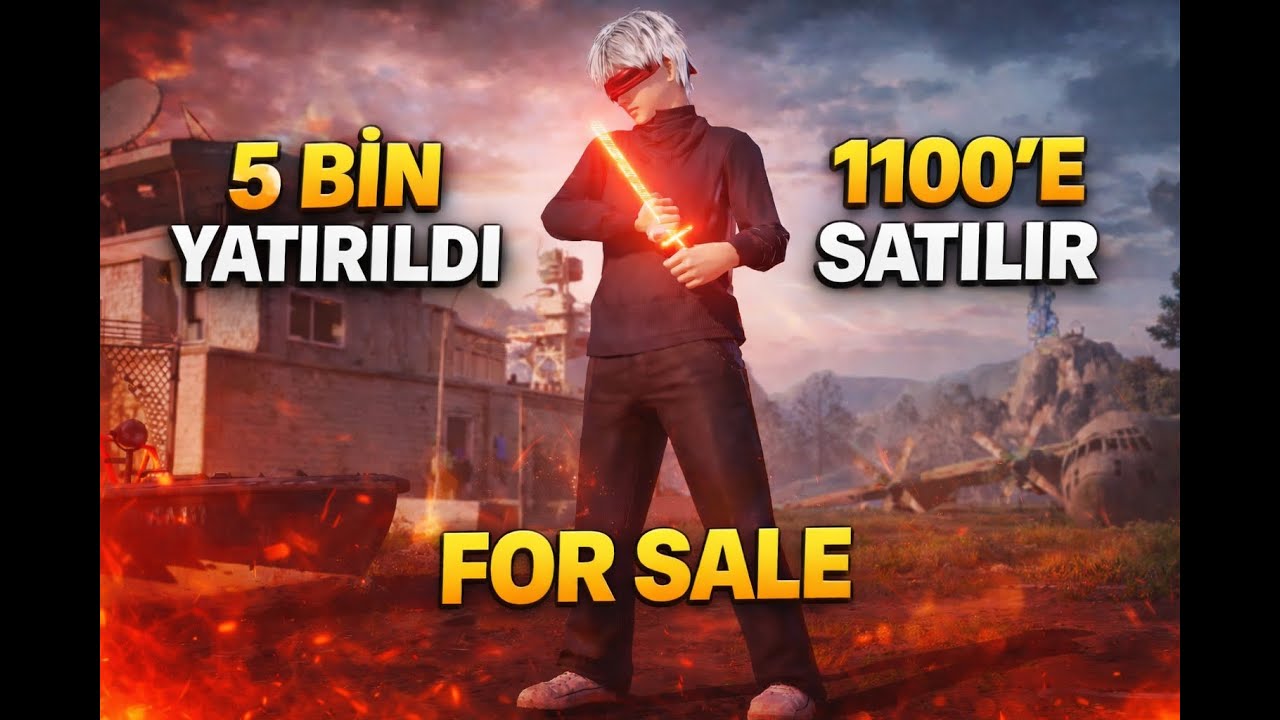 5 000 TL Yatırılmış Hesap   1100 TL   ACİL SATILIK 🔥