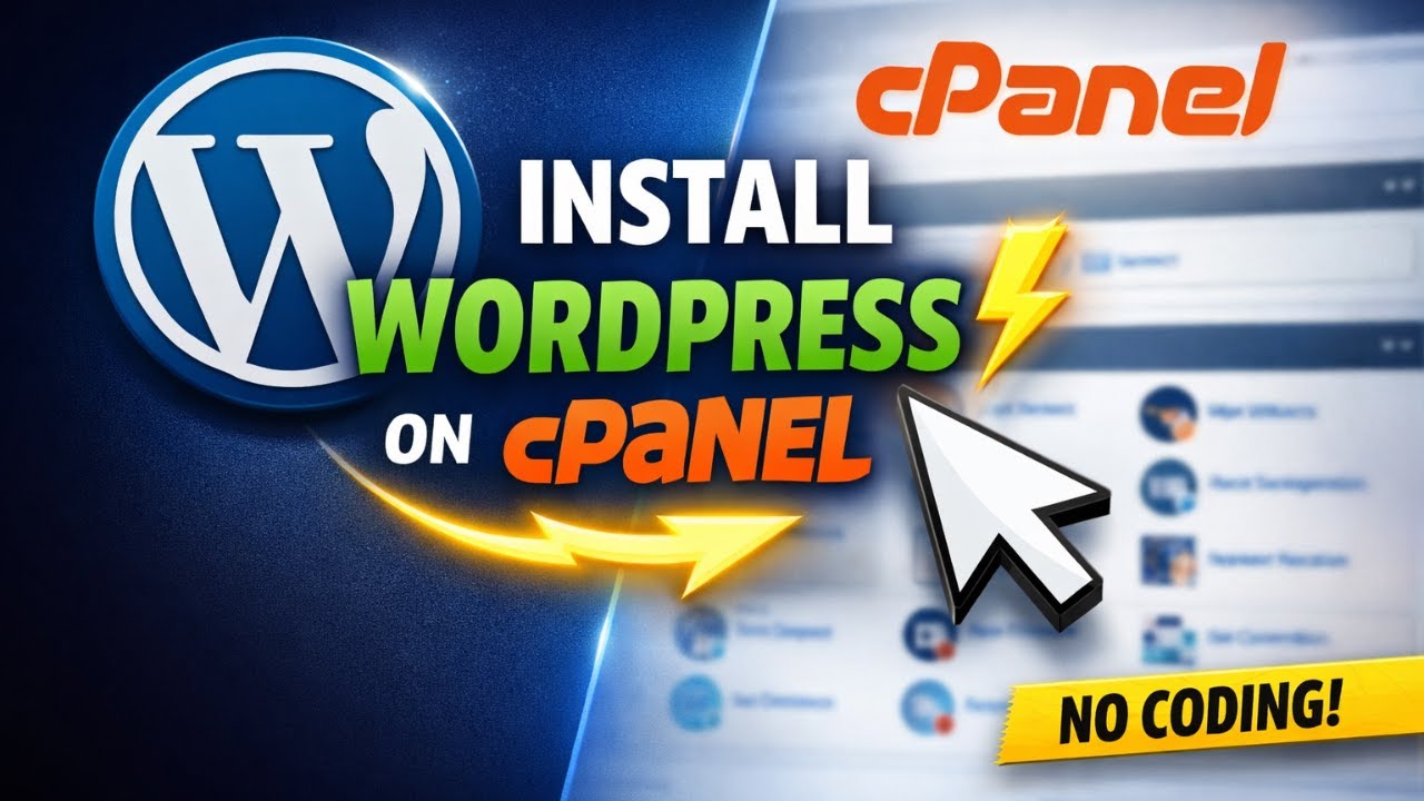 How to Install WordPress on cPanel (Step-by-Step Beginner Tutorial) | 2026