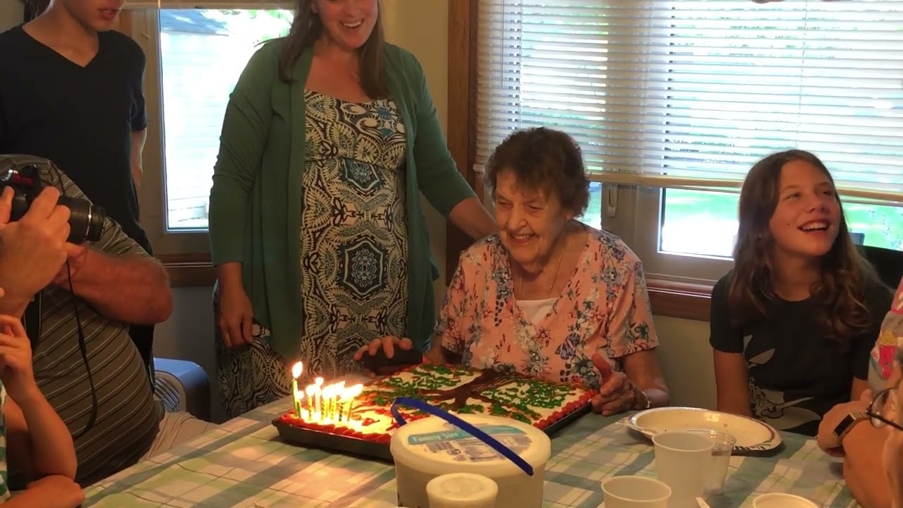 Birthday party for Grandma