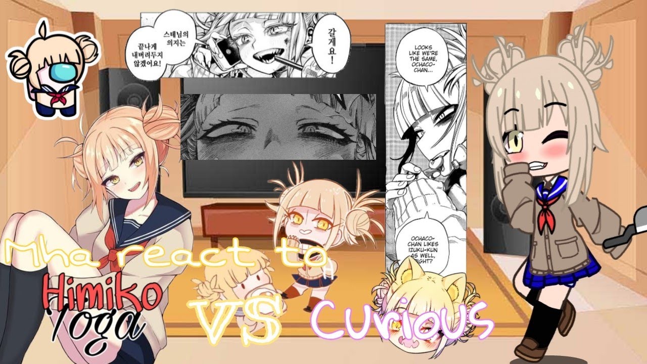 Mha react to Toga vs Curious + Bonus //mha