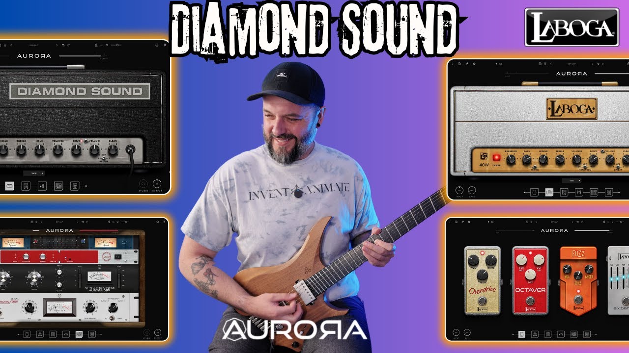 Huge Rock and Metal Guitar Tones with Aurora DSP&rsquo;s Laboga Diamond Sound Amp Suite Plugin