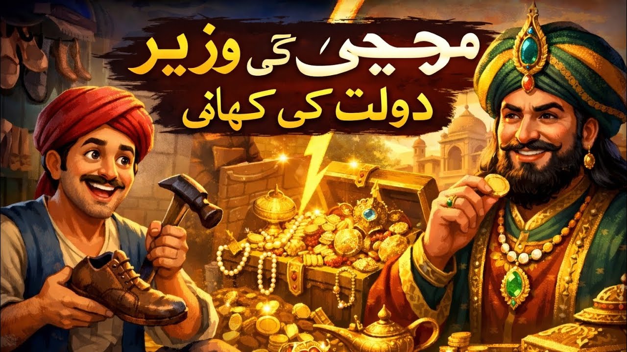 موچی اور وزیر کی دولت کی کہانی | سبق آموز اسلامی کہانی | Dilchasp Moral Story in Urdu