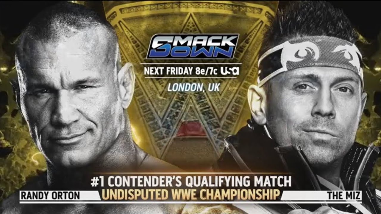 FULL MATCH: Randy Orton vs The Miz | Undespiuted Championship N°1 Contender Qualifying Match, 01/16