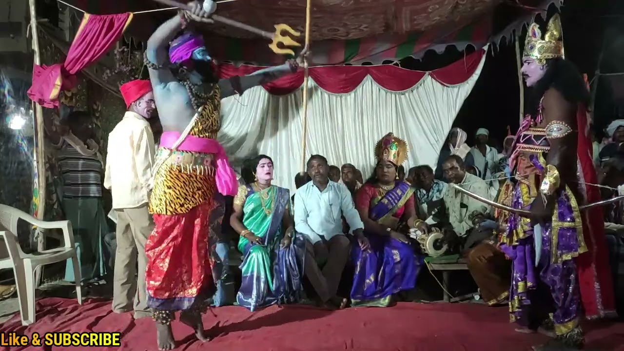 కిరాతార్జున యక్షగానం 2023 #Episode20 || సంస్థాన్ నారాయణపురం|| Kiraatarjuneeyam yekshaganam