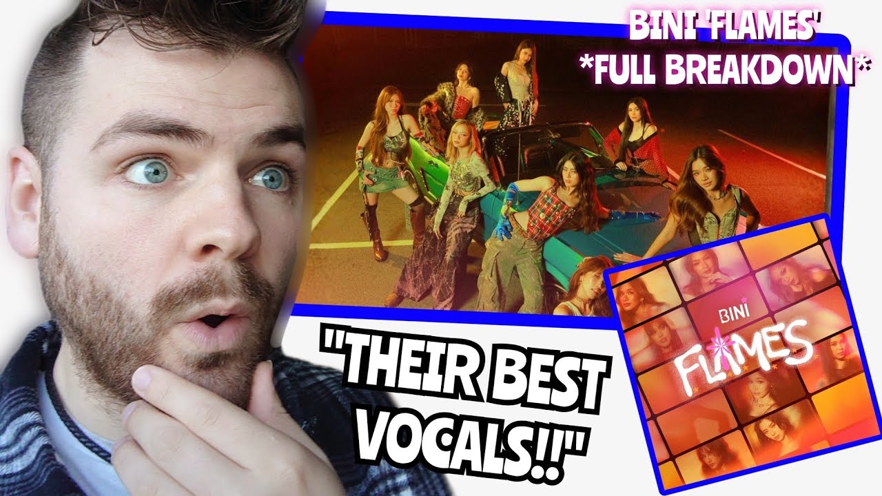 BRITISH Guy Reacts to BINI ‘FLAMES’ Full Album Review | REACTION!