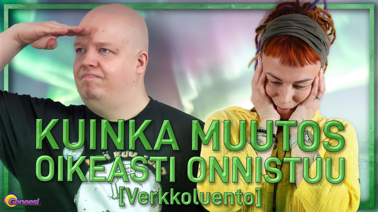 Kuinka muutos oikeasti onnistuu?