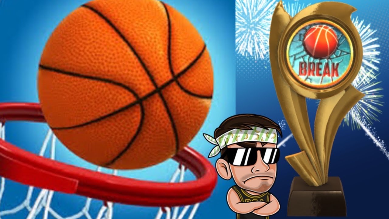 Basketball Stars Break Event Finals Champion Gold Trophy