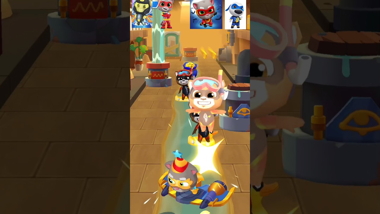 Talking Tom HERO DASH but I'm a SIGMABOY 