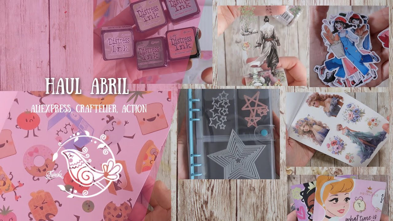 Haul compras Aliexpress, action, Craftelier...