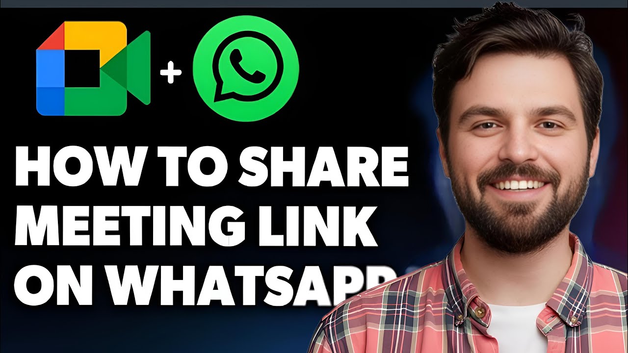 NEW! SHARE GOOGLE MEET LINK ON WHATSAPP FROM LAPTOP WORKING 2026!