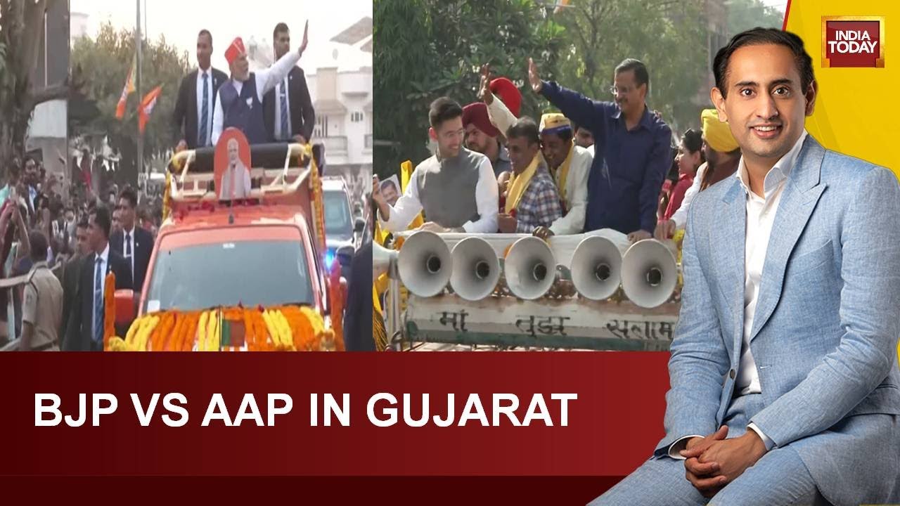 Gujarat Elections 2022: PM Modi To Battle Anti-Incumbency Or Will AAP Dent BJP? | Newstrack
