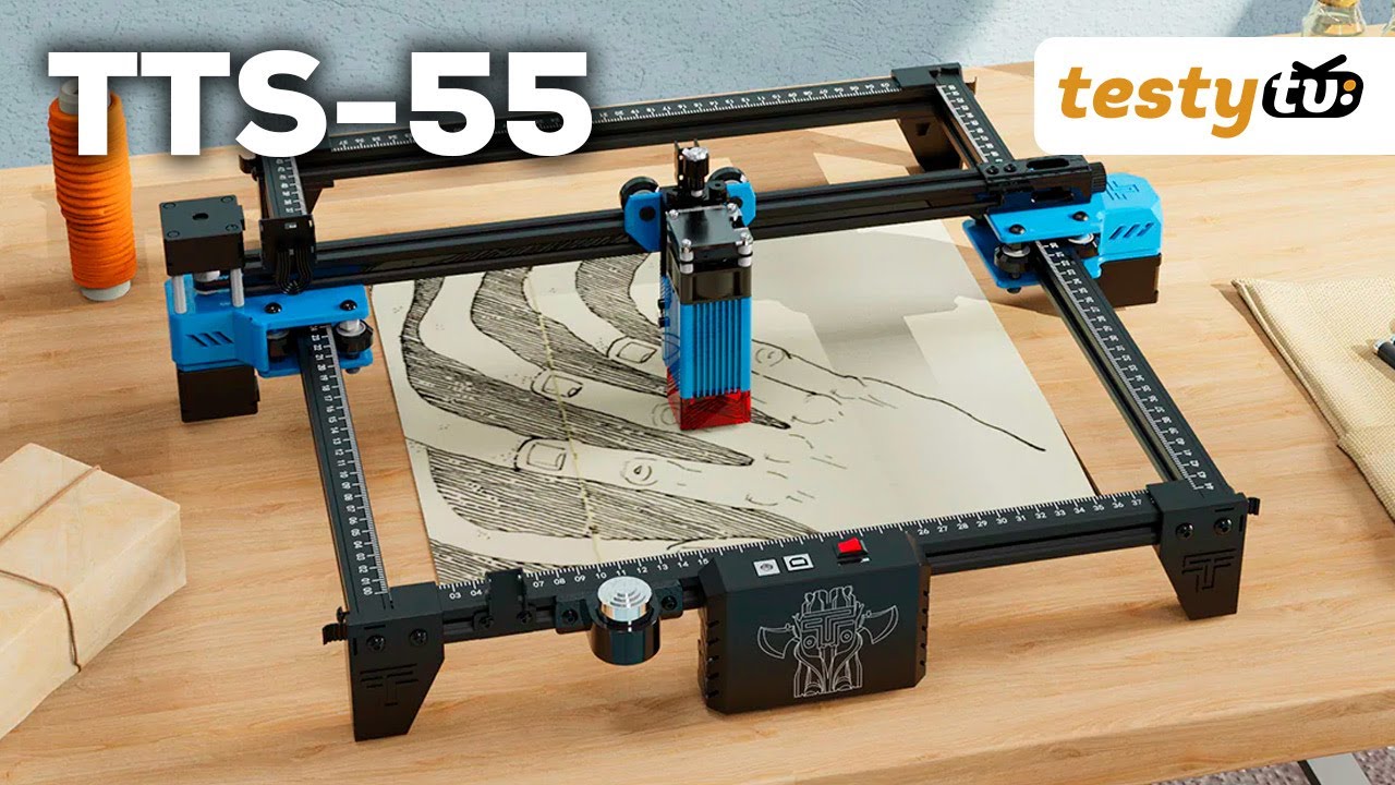 Two Trees TTS-55 Laser o polu 300x300 wraz z przystawką obrotową