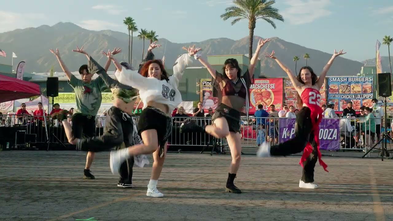 K-POPPALOOZA performances at 626 Night Market 2025 [Side Cam]