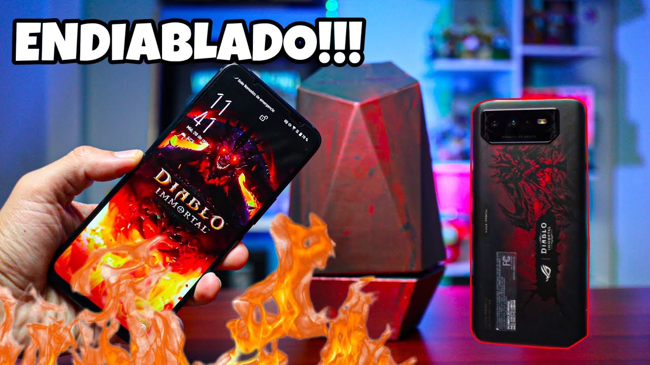 Este TELEFONO Está ENDIABLADO!!!! ROG Phone 6 Diablo Immortal Edition - Vale la Pena en 2024?