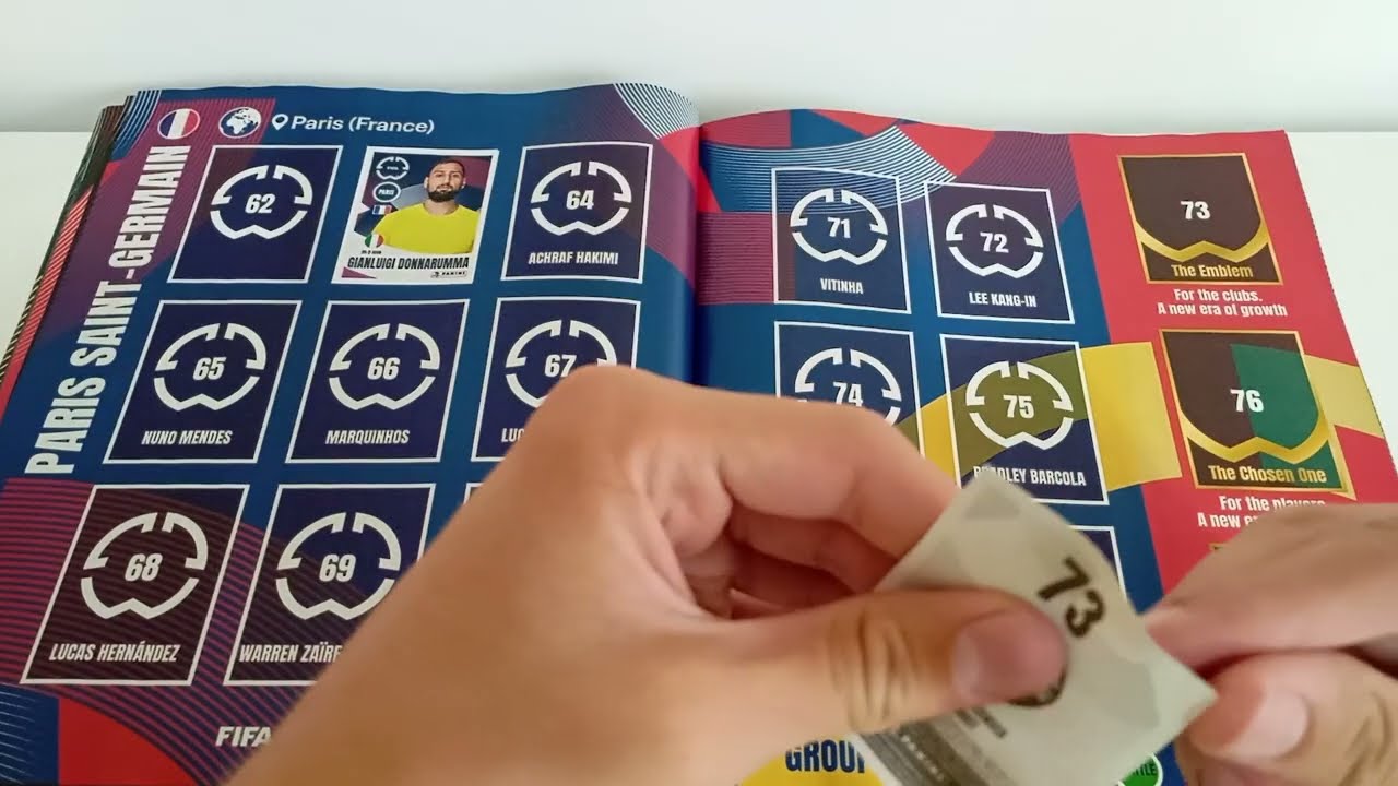 Colando 41 figurinhas no Álbum do Super Mundial de Clubes 2025!!! ( Parte 1 )