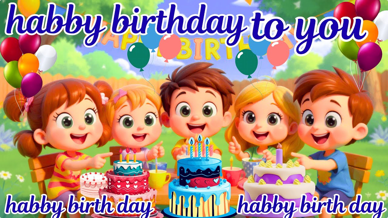 Happy Birthday Song 🎉 Perfect Music for Birthday Party #KidsSongs#ChildrensMusic#BirthdayCelebration