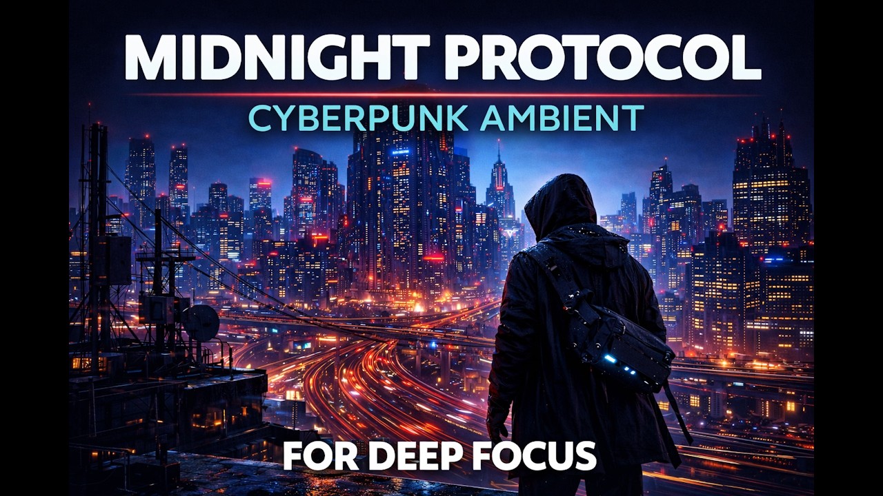 Cyberpunk Ambient Mix for Focus & Coding | Vol. 3 Chrome Velocity