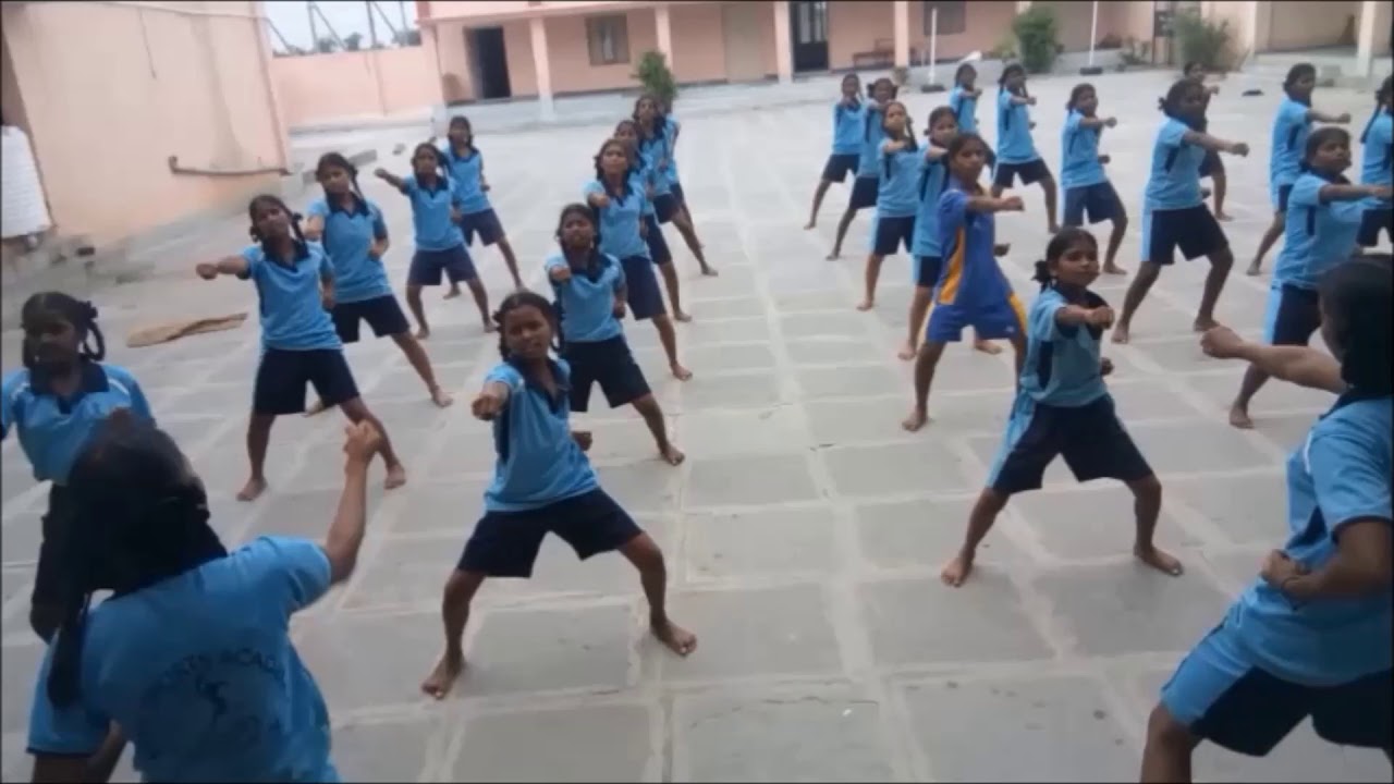 KGBV Sports Academy, C C Kunta, MBNR (Taekwando)