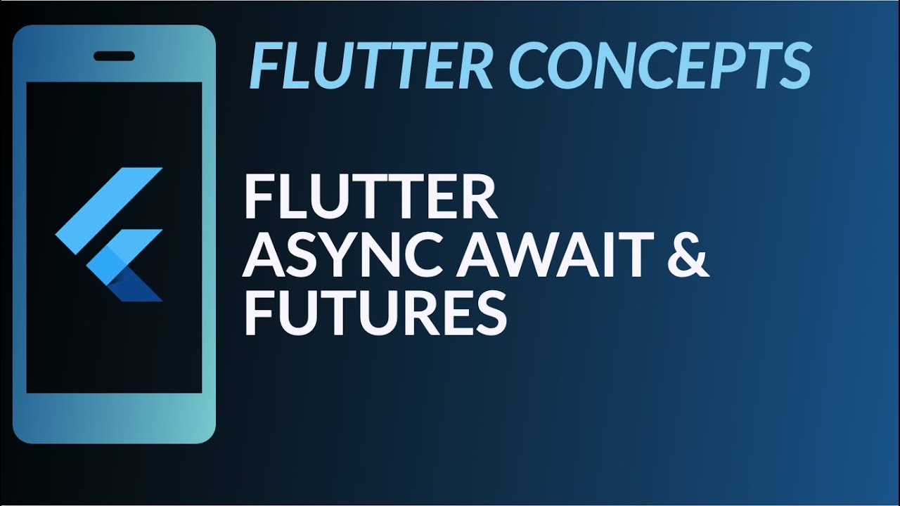 Концепции Flutter | Асинхронное ожидание и фьючерсы | Dart