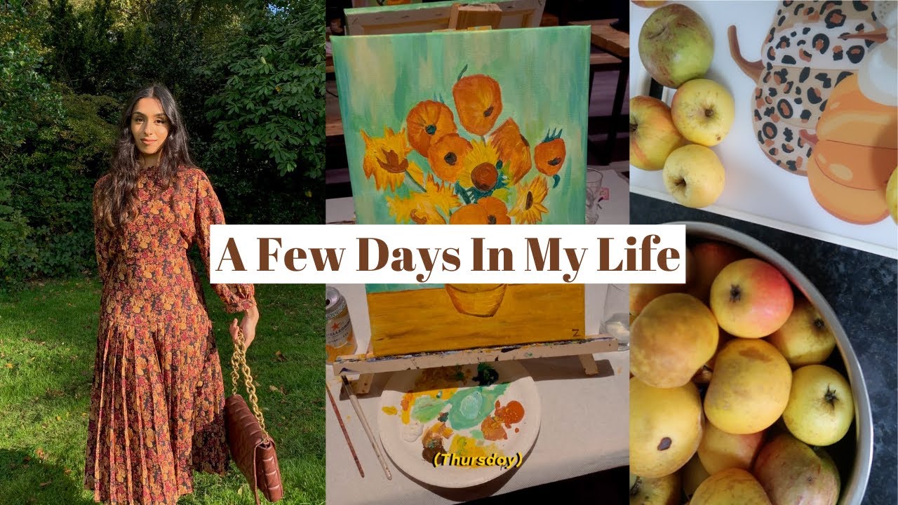 WEEK IN MY LIFE | Jewellery Collection, Apple Crumble recipe and Painting