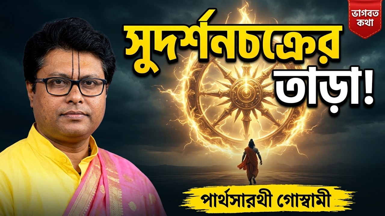 সুদর্শনচক্র কেন দূর্বাশামুনিকে একবছর ধরে তাড়া করেছিল? পার্থসারথী গোস্বামী #bhagabatkotha#bhavashanti