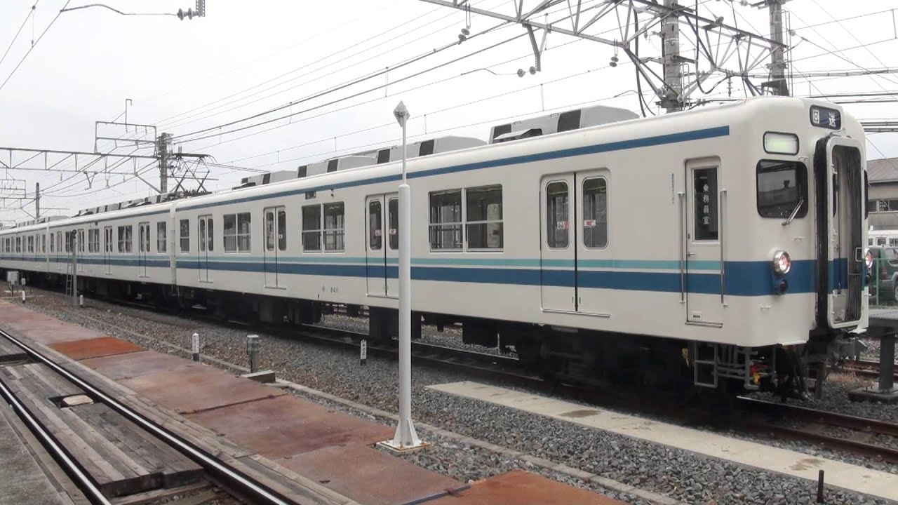 東武8000系8111F南栗橋へ回送