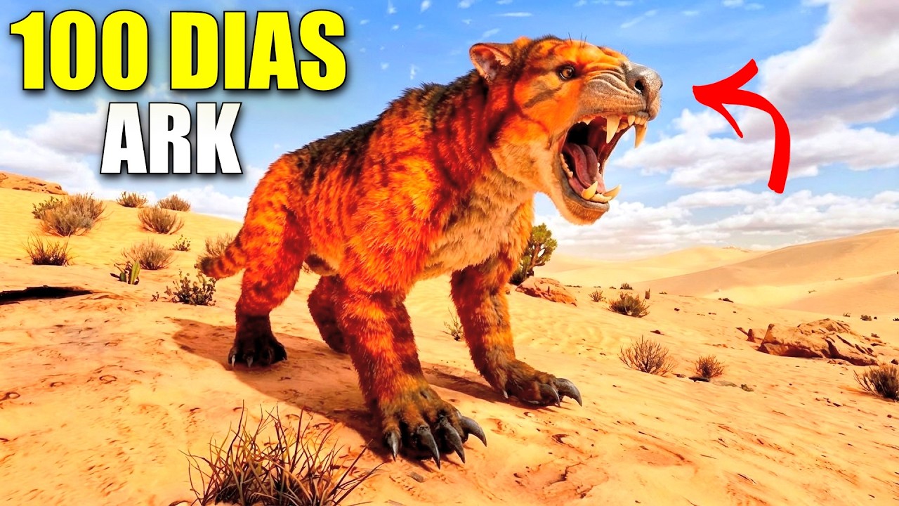 Sobrevivo 100 Días en ARK Ascended en Scorched Earth #3