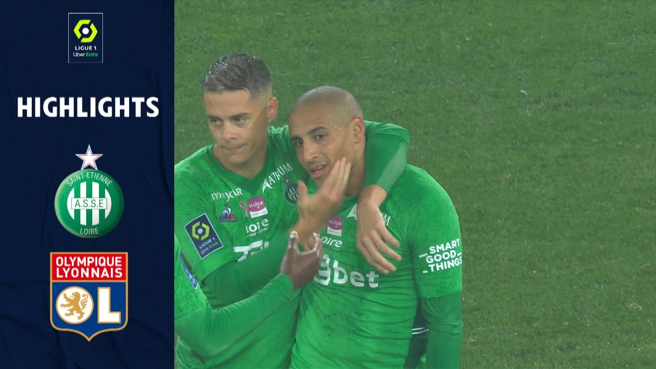 AS SAINT-ÉTIENNE - OLYMPIQUE LYONNAIS (1 - 1) - Highlights - (ASSE - OL) / 2021/2022