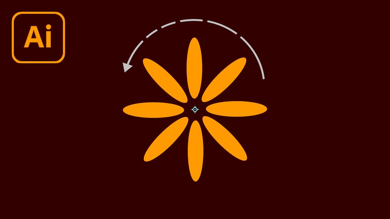 How to Rotate and Duplicate Objects Around a Point in Illustrator