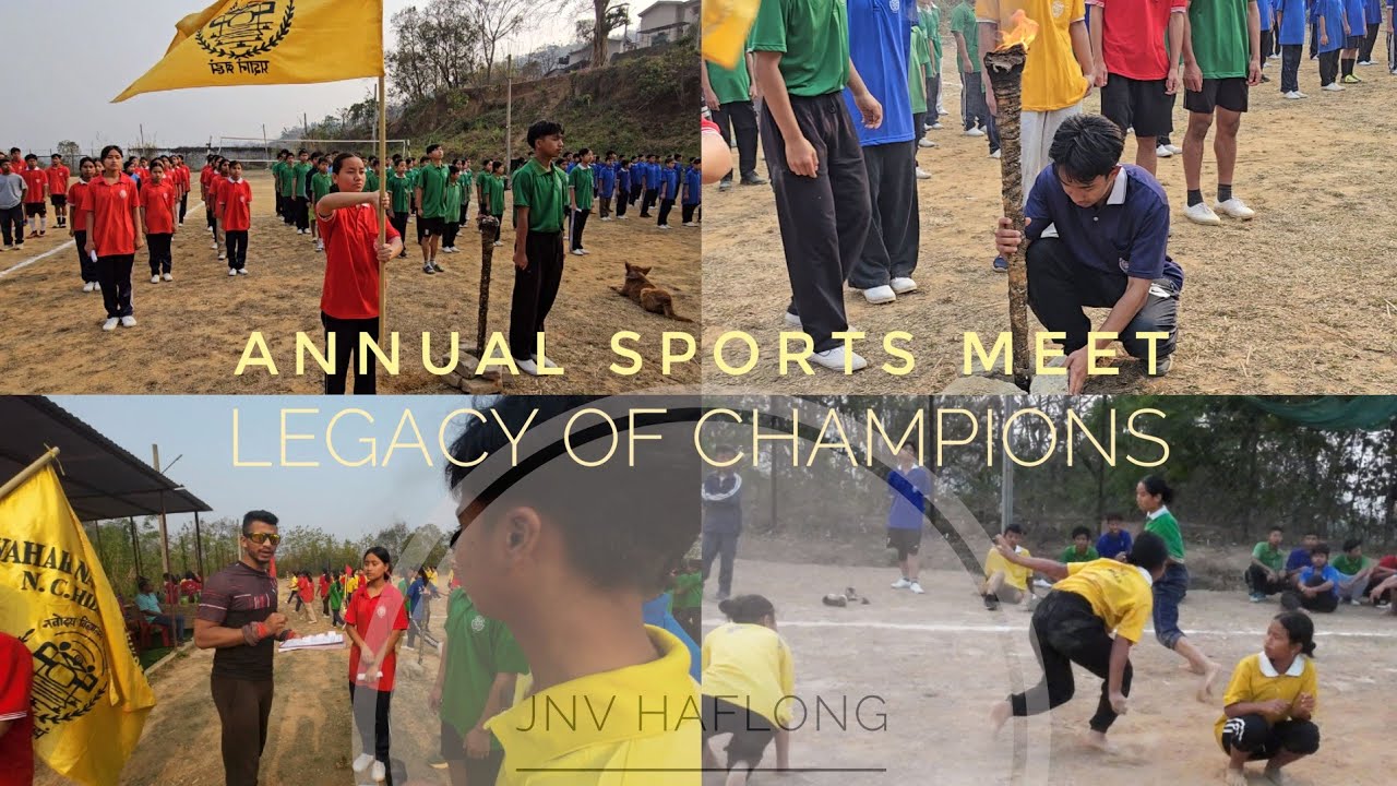 Legacy of champions | Annual Sports meet 2025 | JNV HAFLONG | THAT FIT TEACHER