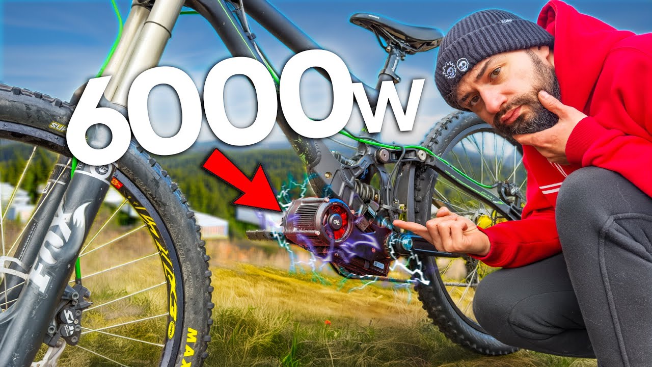 ELEKTROMOS MTB-t Építettem