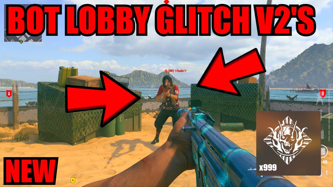 BOT LOBBY GLITCH VANGUARD! VANGUARD GLITCHES! VANGUARD BOT LOBBY GLITCH for V2’s! VANGUARD GLITCH!