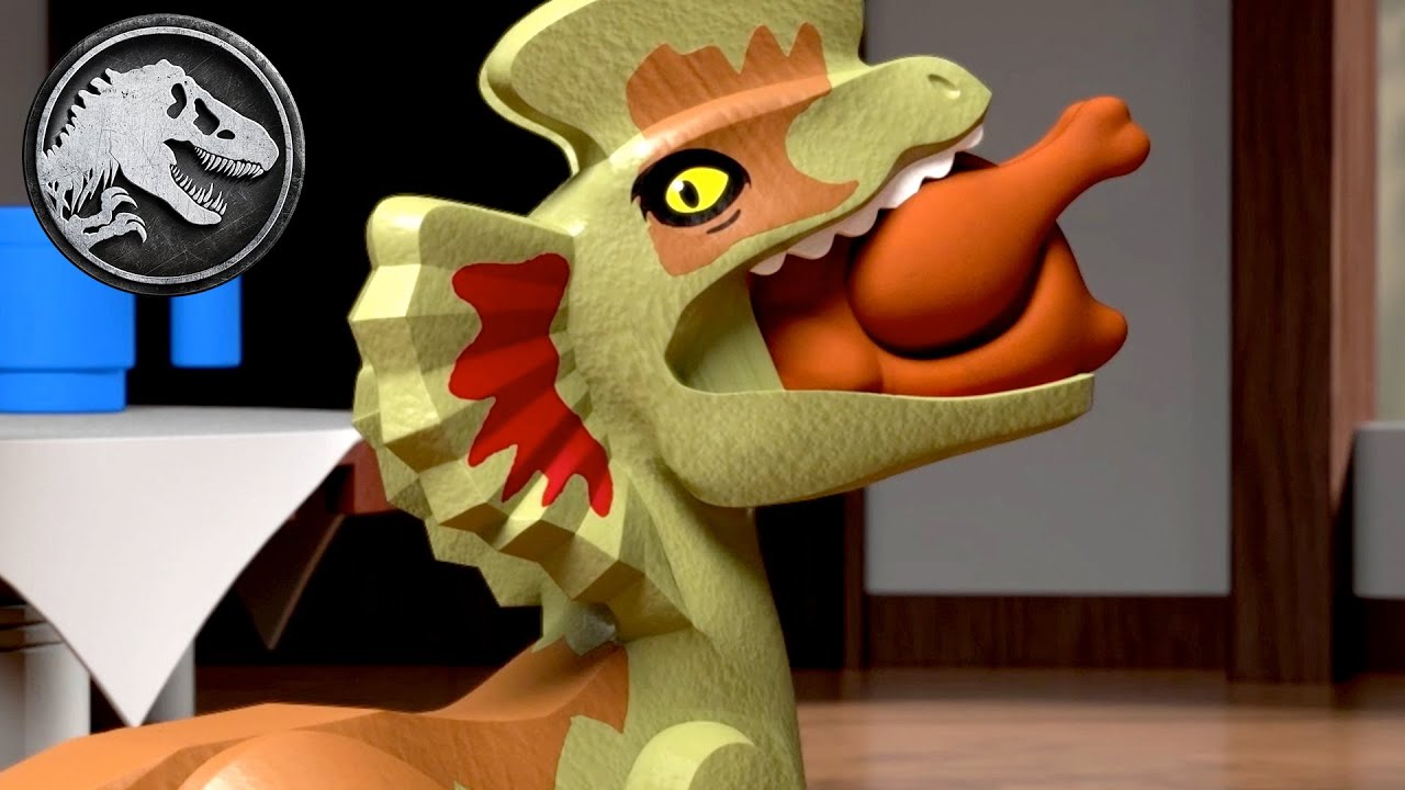 Dinosaur Dining Disaster | LEGO JURASSIC WORLD: LEGEND OF ISLA NUBLAR