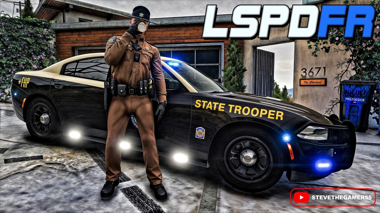 GTA 5 LSPDFR MODS SLICKTOP FHP Highway Patrol | GTA 5 Lspdfr Mod