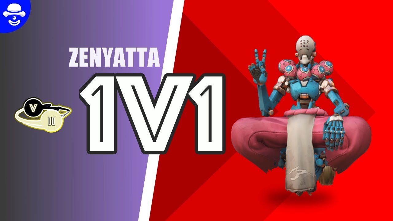 Zenyatta 1v1 | Clowner VS  Lylac - Overwatch 1v1 With a Twist!