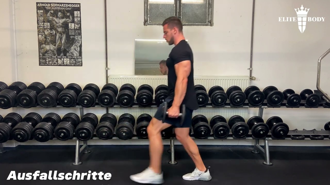 Ausfallschritte - Anleitung durch Personal Trainer #ausfallschritte