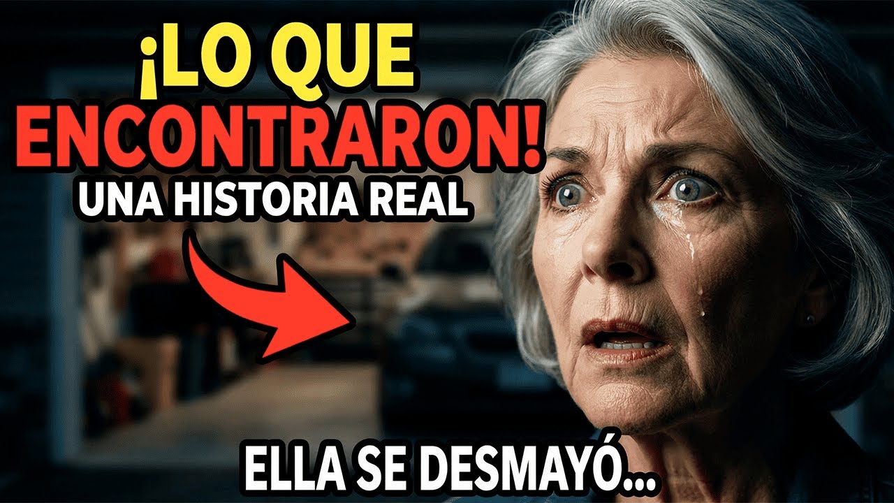«No entres sola» — el técnico vio ESTO en el garaje de mi esposo…