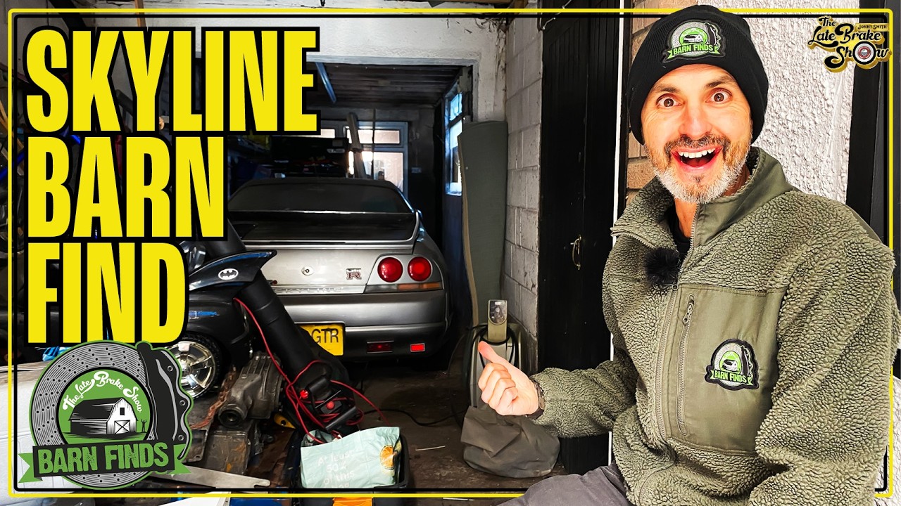 Barn Find Gran Turismo Nissan Skyline GTR 90s icon discovered - only 100 sold in UK