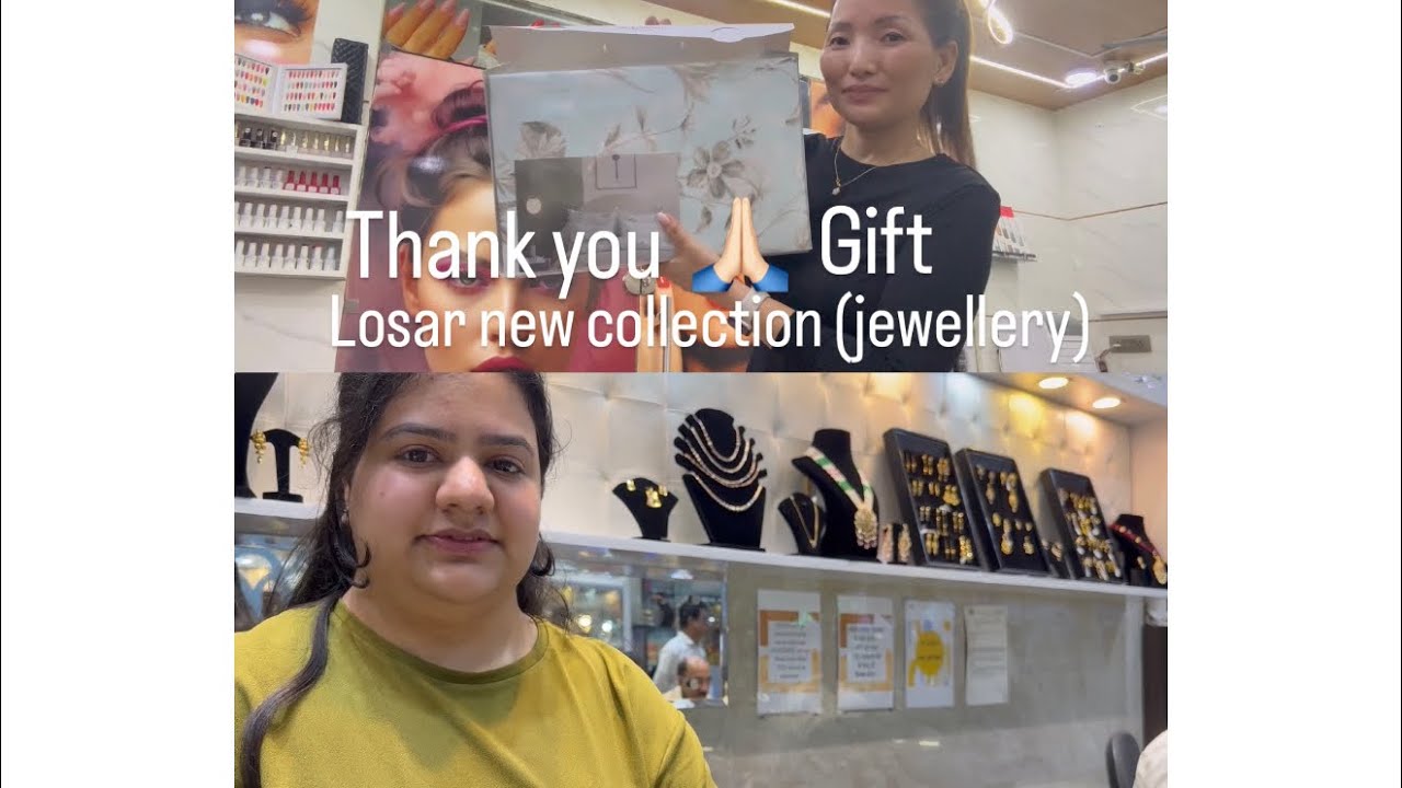 Losar New collection//jewellery//visit Bharat shop//
