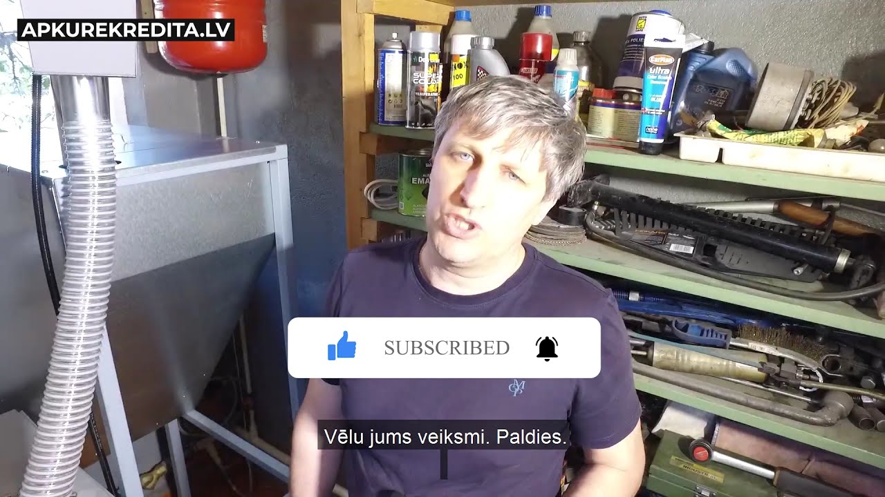 LV. 482 Пеллетное отопление. Жарко с дровами / Viadrus U26 с горелкой Ferroli P7N в Saulkrasti /95м2
